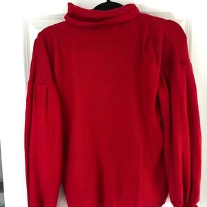Boutique red sweater